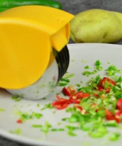 6 Blade Stainless Steel Kitchen Herb Roller