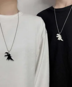 Cartoon Dinosaur Pendant Necklace