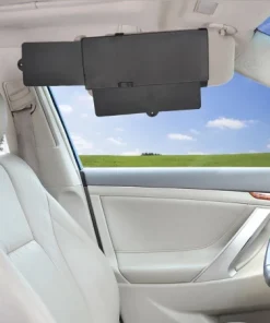 Opaque Car Sun Visor Extender Clip-On