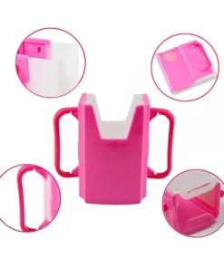 Adjustable No Squeeze Juice Box Holder