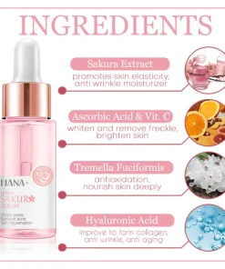 Hana+ Japan Sakura Essence Anti-Aging Face Serum