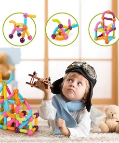 Magnetic Building Blocks Set