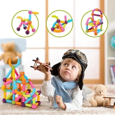 Magnetic Building Blocks Set