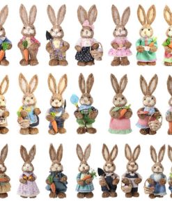 Easter Cute Rabbit Table Decor