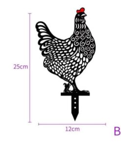 Chicken Yard Art