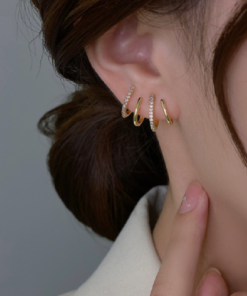 Shiny Crystal Earrings