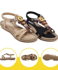 Bohemian Beaded Sandals