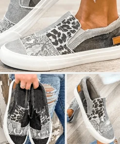 Flat Bottomed Slacker Casual Canvas Shoes