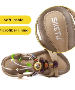 Bohemian Beaded Sandals