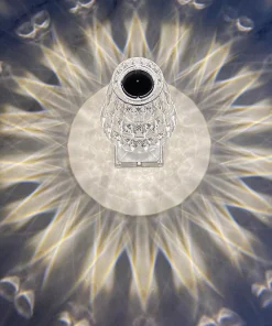 Crystal Diamond Table Lamp