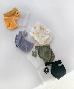 Translucent Daisy Socks