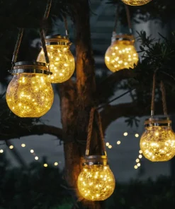 Garden Decor Hanging Solar Lights