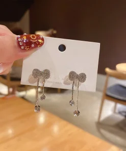 Bow Diamond Earrings