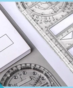 Multifunctional Student Math Ruler