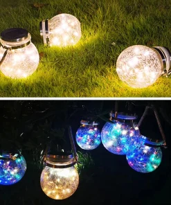 Garden Decor Hanging Solar Lights