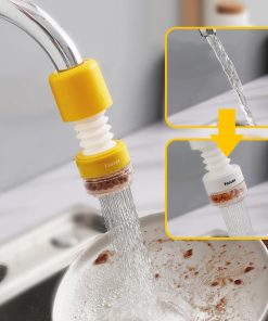 Rotatable Filter Pressurized Shower