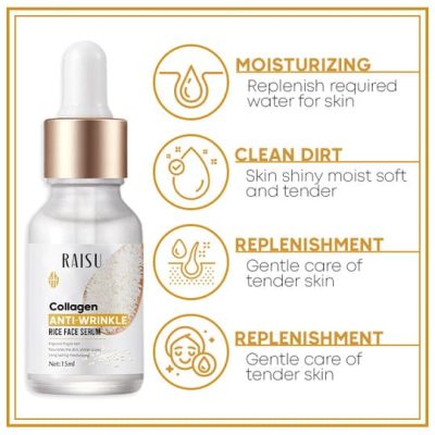 Anti-Wrinkle White Face Rice Serum