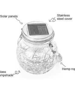 Garden Decor Hanging Solar Lights