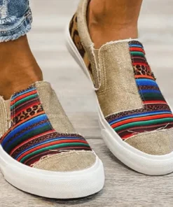 Flat Bottomed Slacker Casual Canvas Shoes