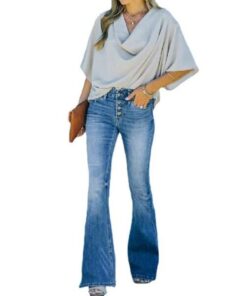 90s Vintage Button Fly High Waist Jeans