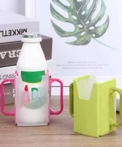 Adjustable No Squeeze Juice Box Holder