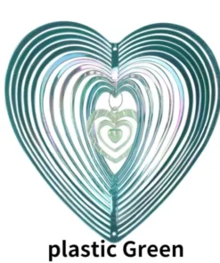 Mesmerizing Heart Wind Spinner