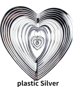 Mesmerizing Heart Wind Spinner