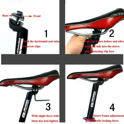 Zoom Suspension Bike Seat Pole