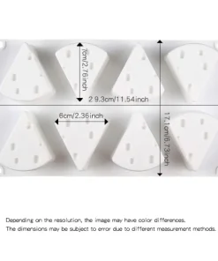 3D Cheese Cake Silicone Mold