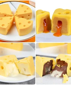 3D Cheese Cake Silicone Mold