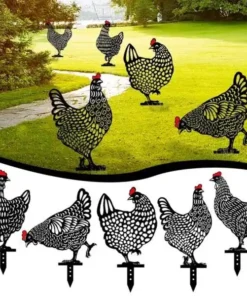 Chicken Yard Art