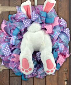 Easter Funny Bunny Door Ornament