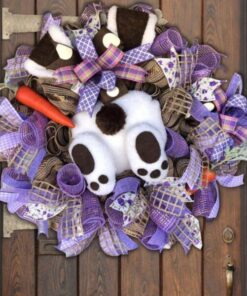 Easter Funny Bunny Door Ornament