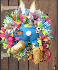 Easter Funny Bunny Door Ornament