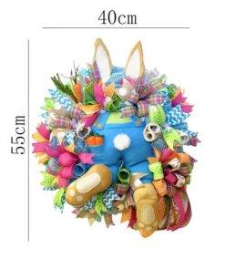 Easter Funny Bunny Door Ornament