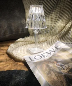 Crystal Diamond Table Lamp