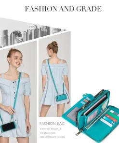 2 In 1 Detachable Leather Wallet Phone Case