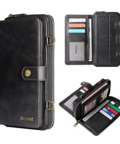2 In 1 Detachable Leather Wallet Phone Case