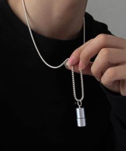 Titanium Mini Lighter Necklace