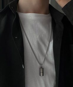 Titanium Mini Lighter Necklace