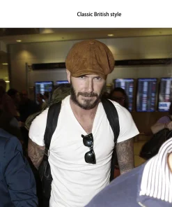 Vintage Painter Beret Caps Octagonal Newsboy Cap