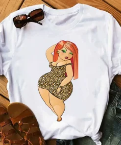 Sexy Bbw Ebony Plus Size T Shirt