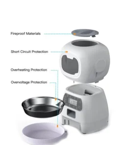 3.5L Zamate Automatic Pet Feeder