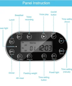 3.5L Zamate Automatic Pet Feeder