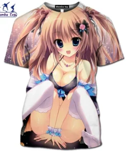 Hentai Loli Short-Sleeved Kawaii Shirt