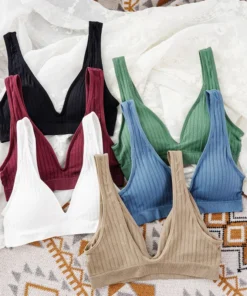 Hicomi Women Underwear Backless Bralette