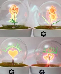 Decorative Vintage Edison Bulb Love Lamp