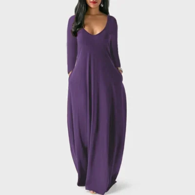 Long Sleeve Pocket Dress