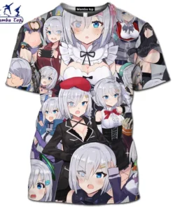 Hentai Loli Short-Sleeved Kawaii Shirt