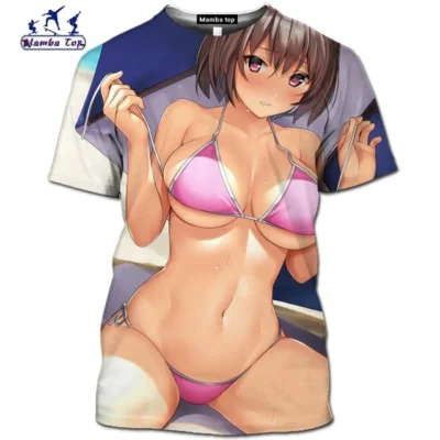 Hentai Loli Short-Sleeved Kawaii Shirt